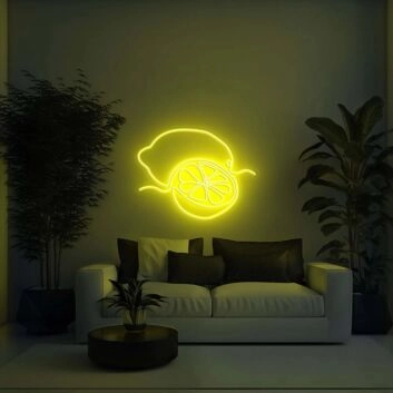 Lemon Aesthetic LED Neon Sign