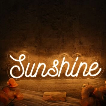 Sunshine Yellow Neon LED Sign