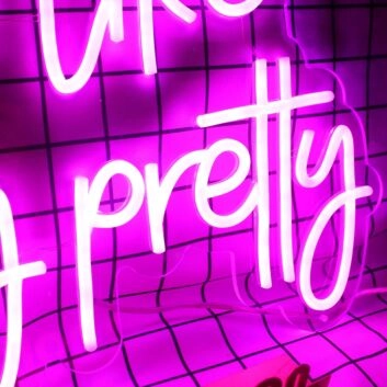 You Are Like Really Pretty Purple Neon Sign