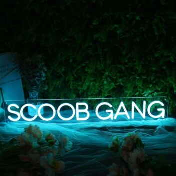SCOOB GANG Neon Sign
