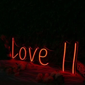 Love 11 Neon Sign