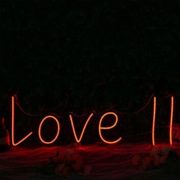 Love 11 Neon Sign