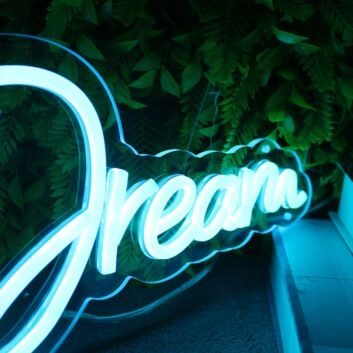 Noji Dream Blue Neon Sign