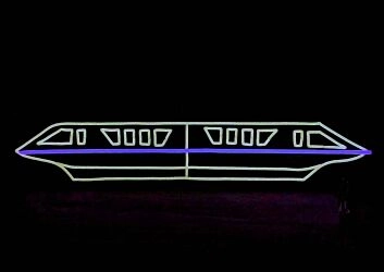 Monorail LED Neon Sign