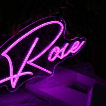 Cortney Rose Pink Neon Sign