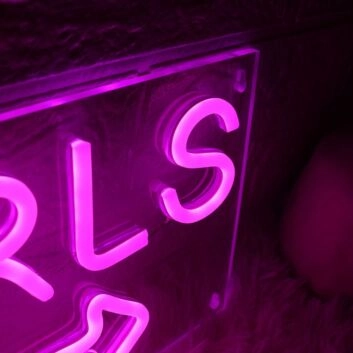 Boys&#039; and girls&#039; directions Neon Sign