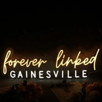 Gainsville Forever Linked Neon Sign