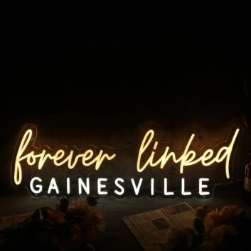 Gainsville Forever Linked Neon Sign