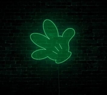 Hand LED Neon Sign
