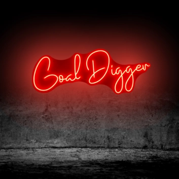 Goal Digger LED Neon Sign