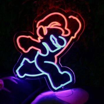 Supper Mario Custom Neon Sign