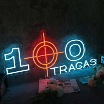 100 Tracas Custom Neon Sign
