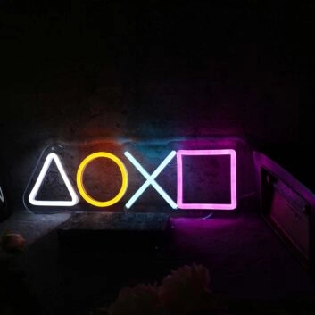 Playstation Icons Custom Neon Sign