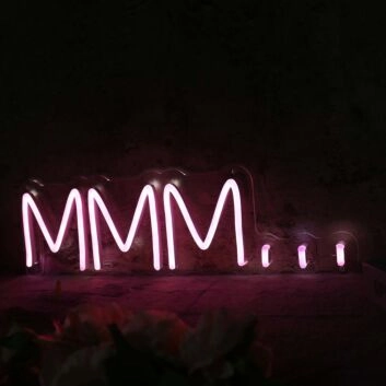 MMM Pink Neon Sign