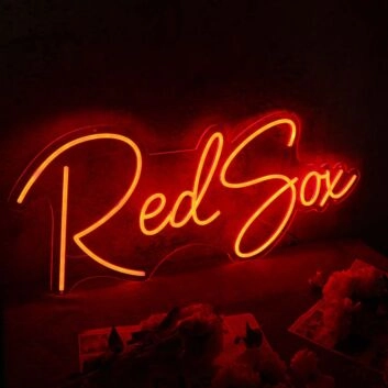 Red Sox Red Neon Sign