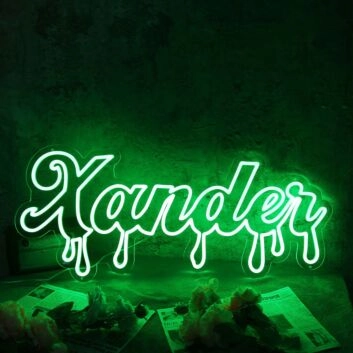 Xander Green Neon Sign