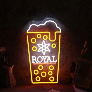 Royal Beer Custom Neon Sign
