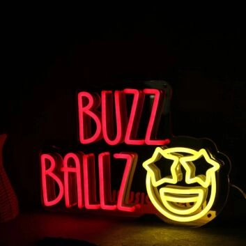 Buzz Baliz Custom Neon Sign