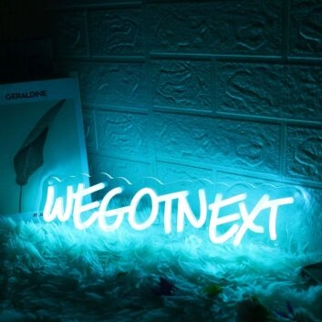 We Got Next Blue Custom Neon Sign