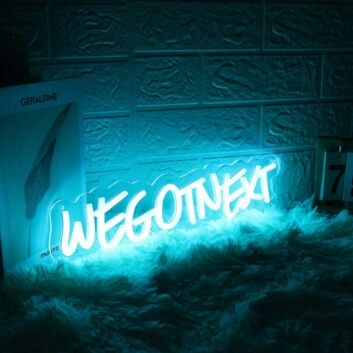 We Got Next Blue Custom Neon Sign
