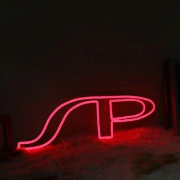 IP Red Custom Neon Sign