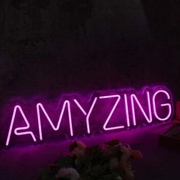 Amyzing Pink Neon Sign