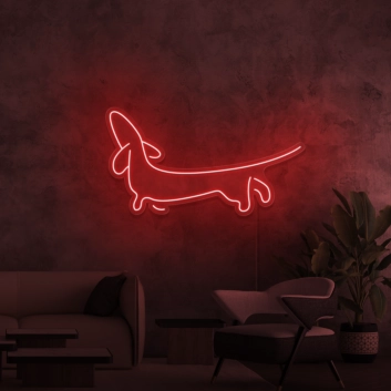 Dachshund Neon Sign