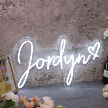 Jordyn Name Neon Sign