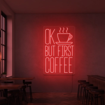 Customize Coffee Neon Sign