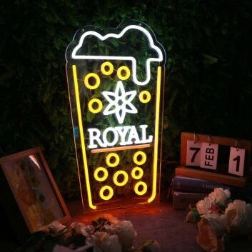 Royal Pure Beer Custom Neon Sign