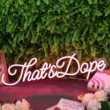 That&#039;s Dope Purple Neon Sign