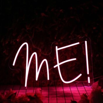 Me Red Custom Neon Sign