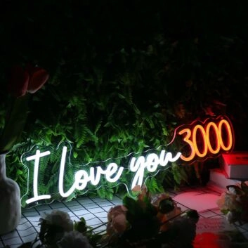 I love You 3000 Neon Sign