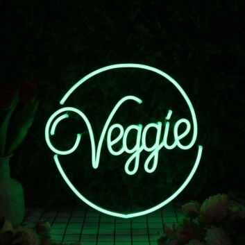 Veggie Green Neon Sign