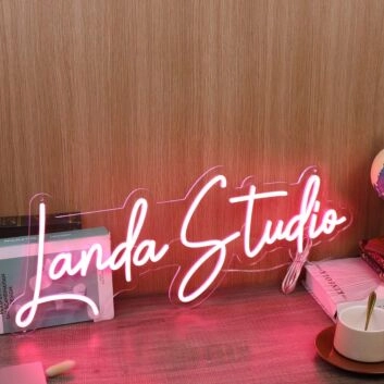 Landa Studio Red Neon Sign