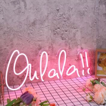 Oh La La Red Neon Sign