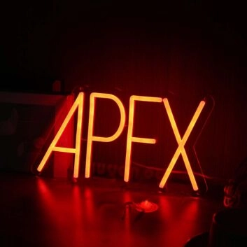Apex Red Neon Sign