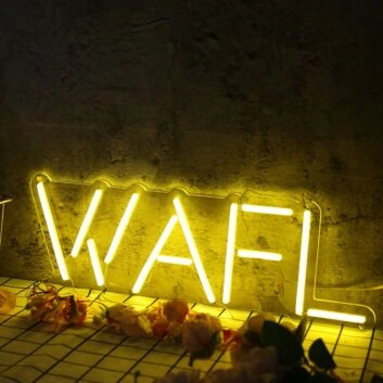 WAFL Yellow Neon Sign