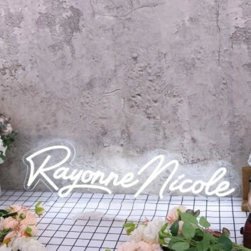 Rayonne Nicole Neon Sign