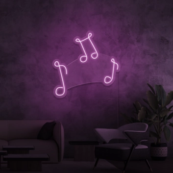 Music Notes Neon Signs