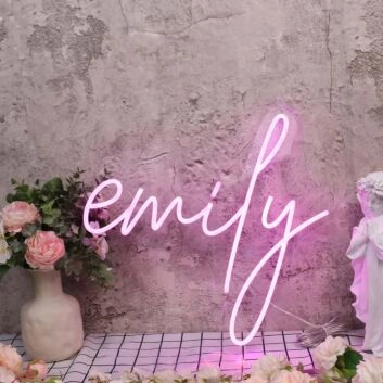 Emily Pink Neon Sign