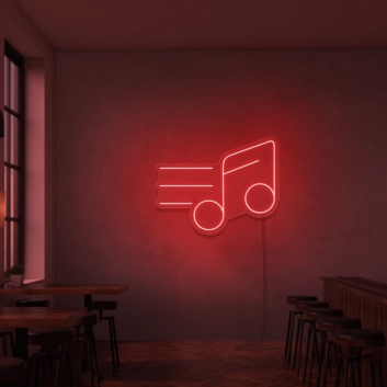 Music Note Neon Signs