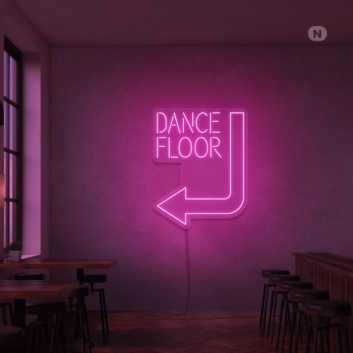 Customize Dance Floor Neon Sign