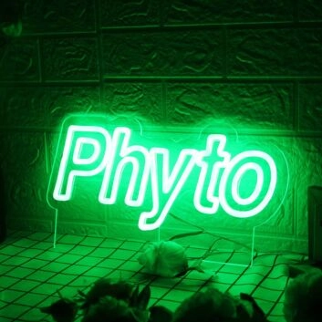 Phyto Green Neon Sign