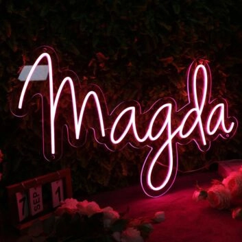Magda Red Neon Sign
