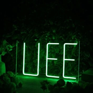 Life Green LED Neon Sign