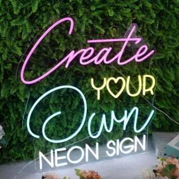 Create Your Own Neon Sign LED Neon Sign