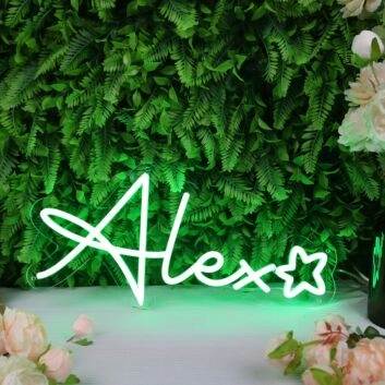 Alex Green Neon Sign