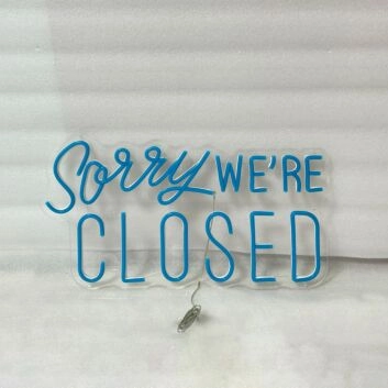 Closed Neon Signs