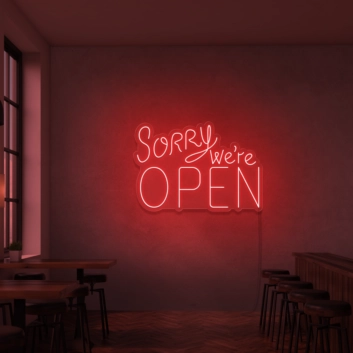 Open Neon Signs